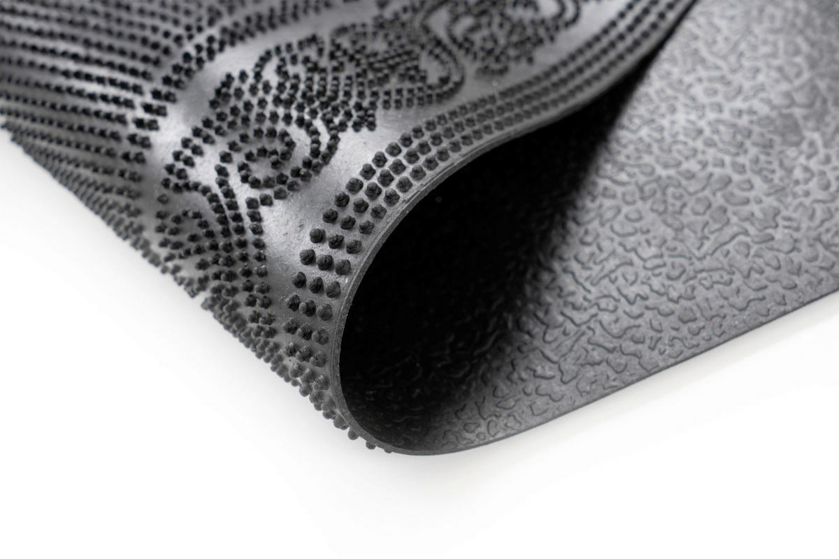 FUßMATTE 40/60 cm  - Rot, Basics, Kunststoff (40/60cm) - Kayoom