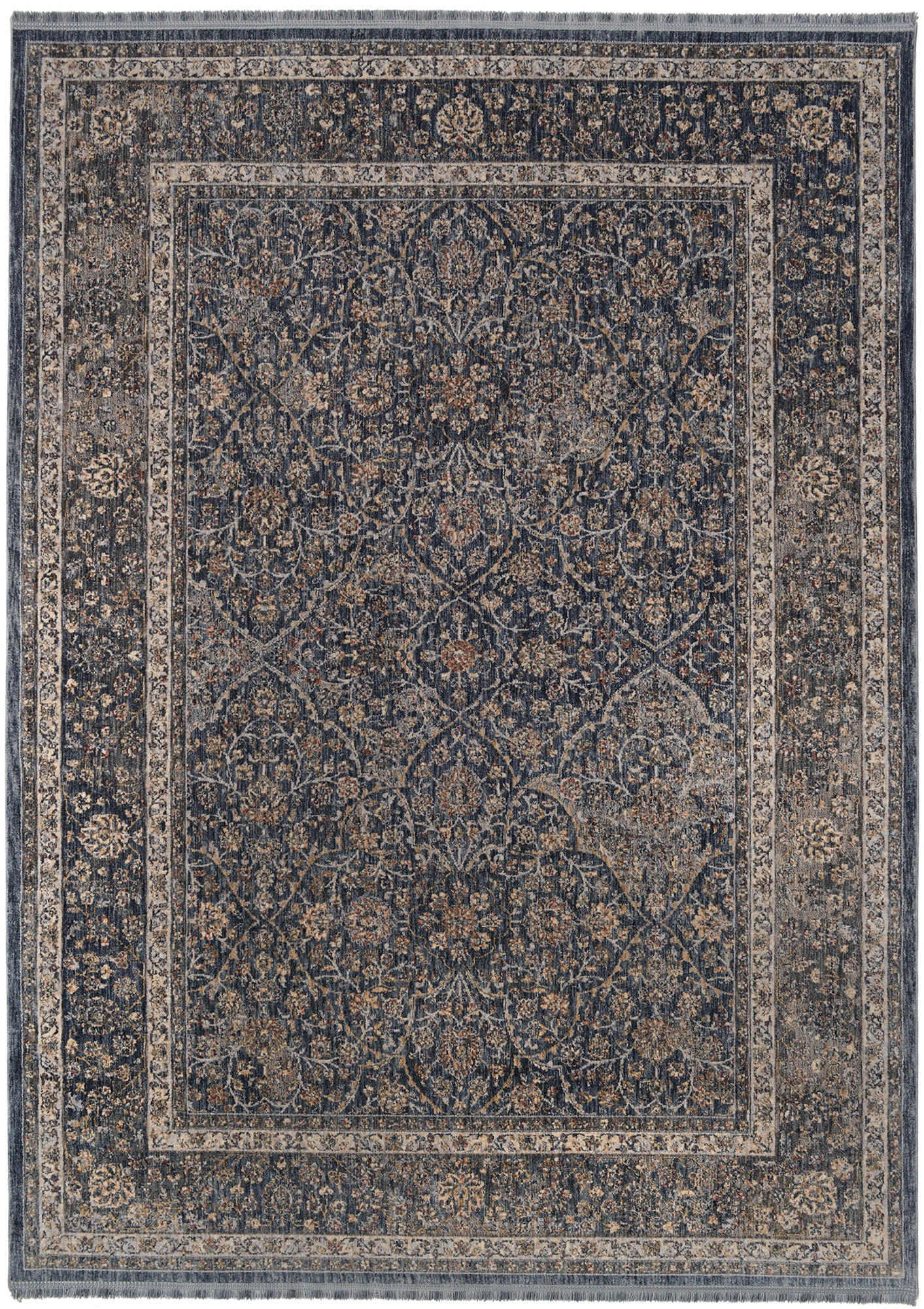 WEBTEPPICH 200/250 cm Blau  - Blau, Design, Textil (200/250cm) - Novel