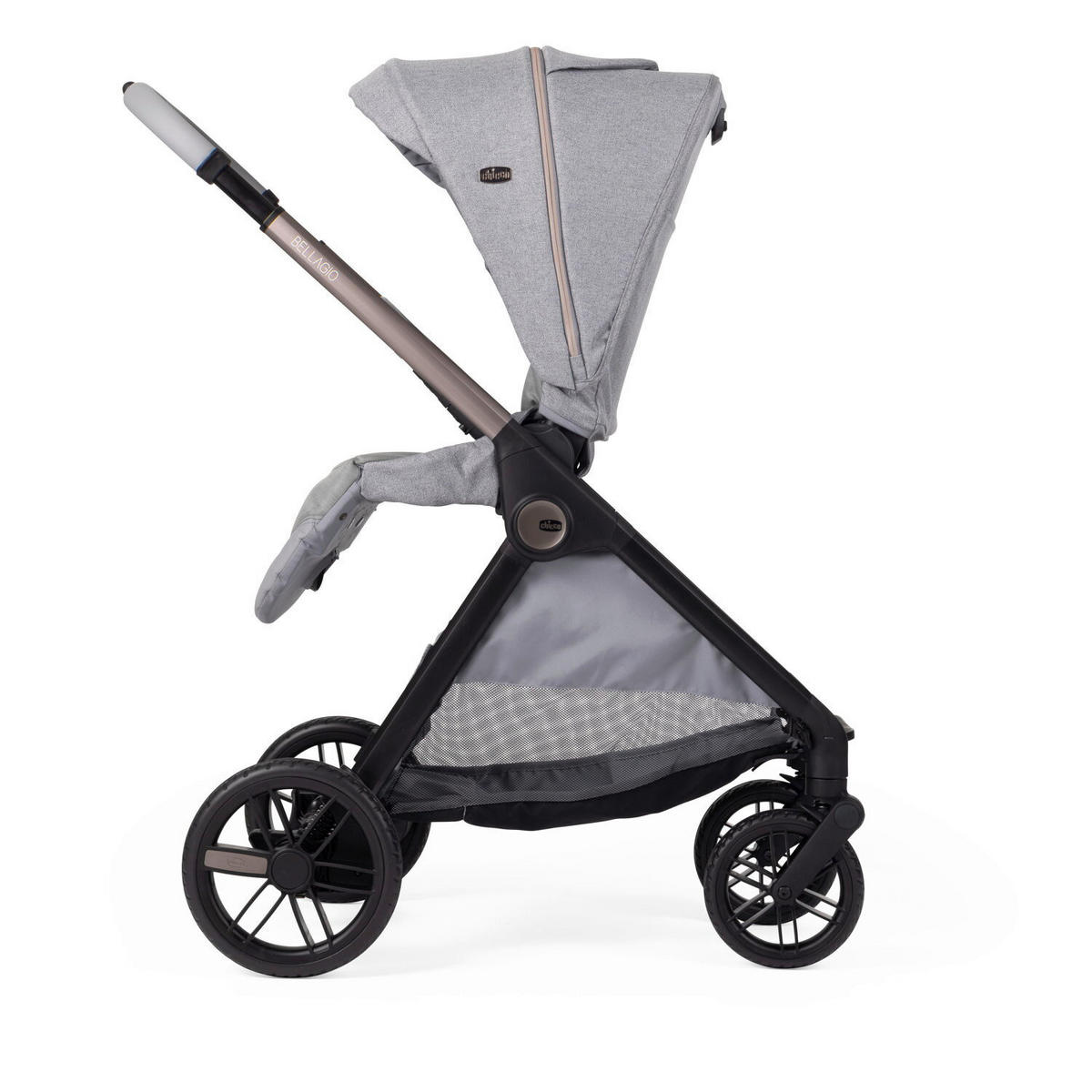 KINDERWAGEN  Bellagio  Lunar Rock  - Grau, Basics, Metall (55/82/97-106cm) - Chicco