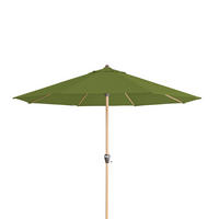 SONNENSCHIRM 350 cm   - Eschefarben/Grün, Design, Textil/Metall (350cm) - Doppler