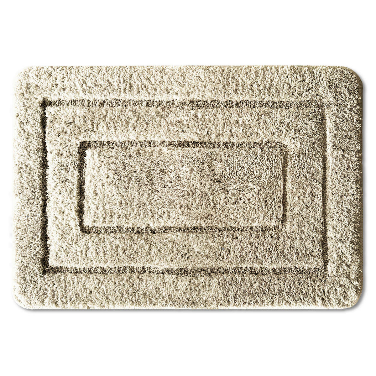 BADEMATTE Atlantis Beige 60/100 cm  - Beige, Basics, Kunststoff/Textil (60/100cm) - Floordirekt