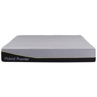 TASCHENFEDERKERNMATRATZE 120/200 cm H3 = fest  - Weiss, Basics, Textil (120/200cm) - Livetastic