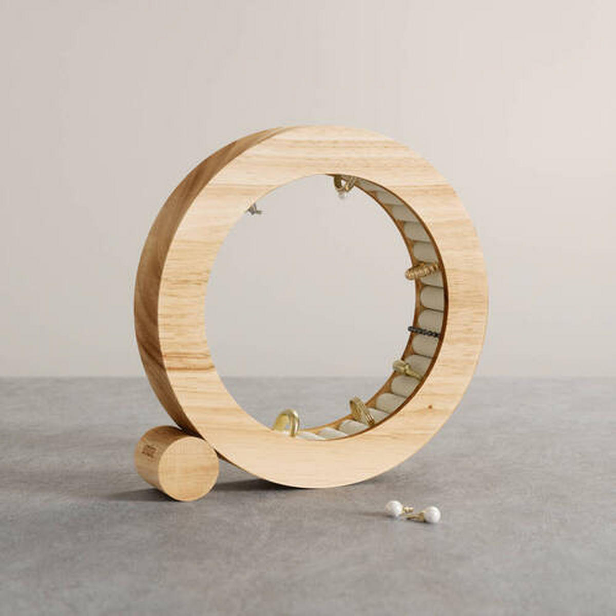 ŠKRINJA ZA NAKIT   19,1/19,1/5,1 cm    - srčevina bukve, Konvencionalno, drvo (19,1/19,1/5,1cm) - Umbra