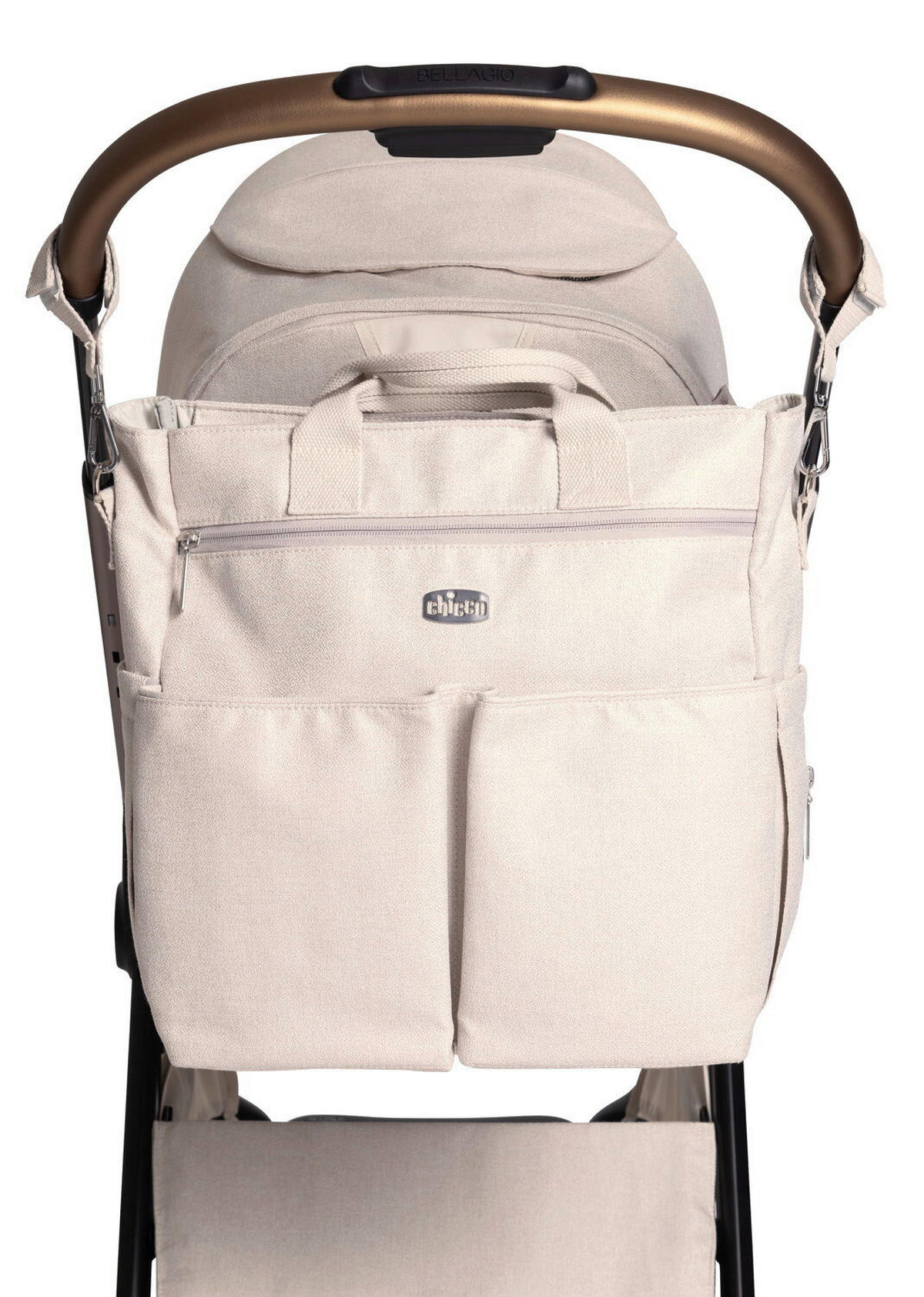 KINDERWAGEN-TRANSPORTTASCHE - Beige, Basics, Textil (40/35cm) - Chicco