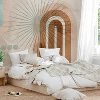 FOTOTAPETE  - Braun/Grau, LIFESTYLE, Textil (450/315cm) - artgeist