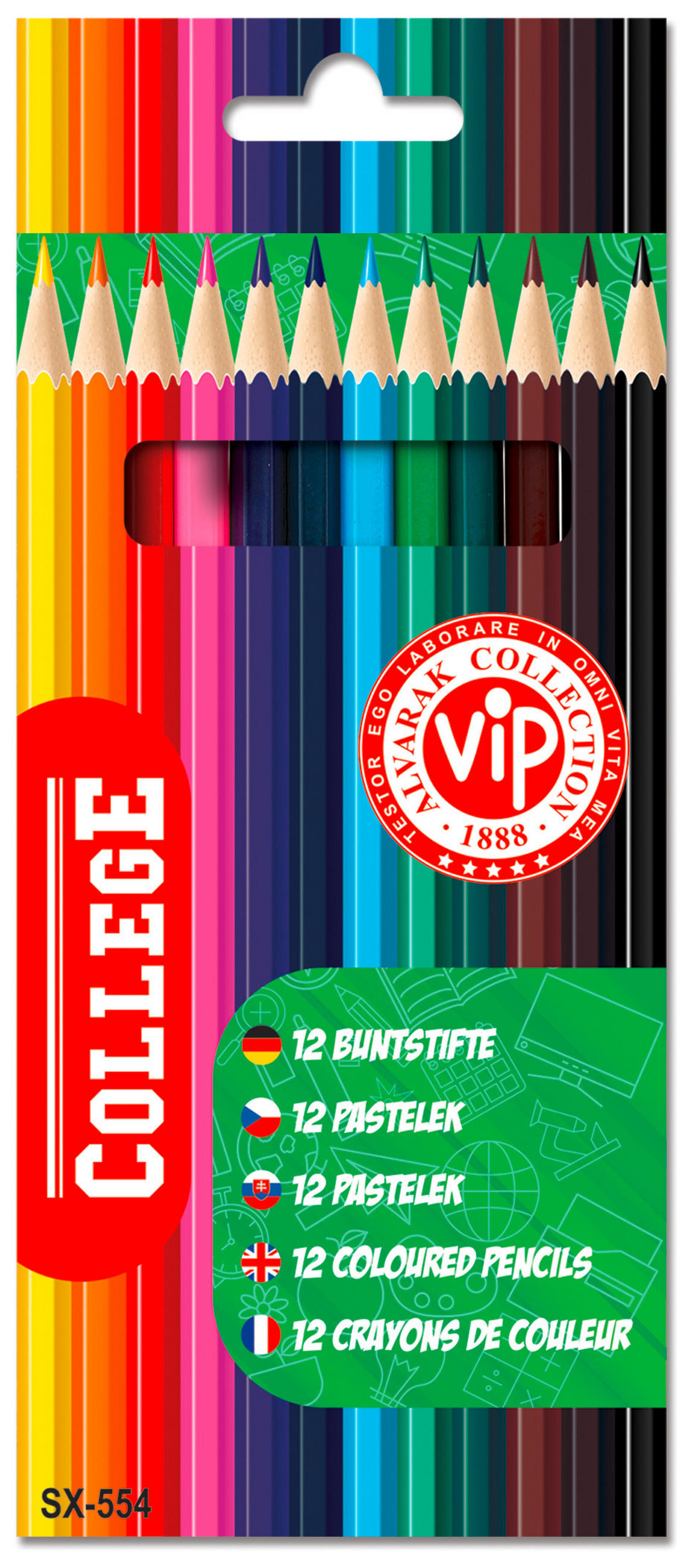 PASTELKY - Basics, dřevo (10/20cm)