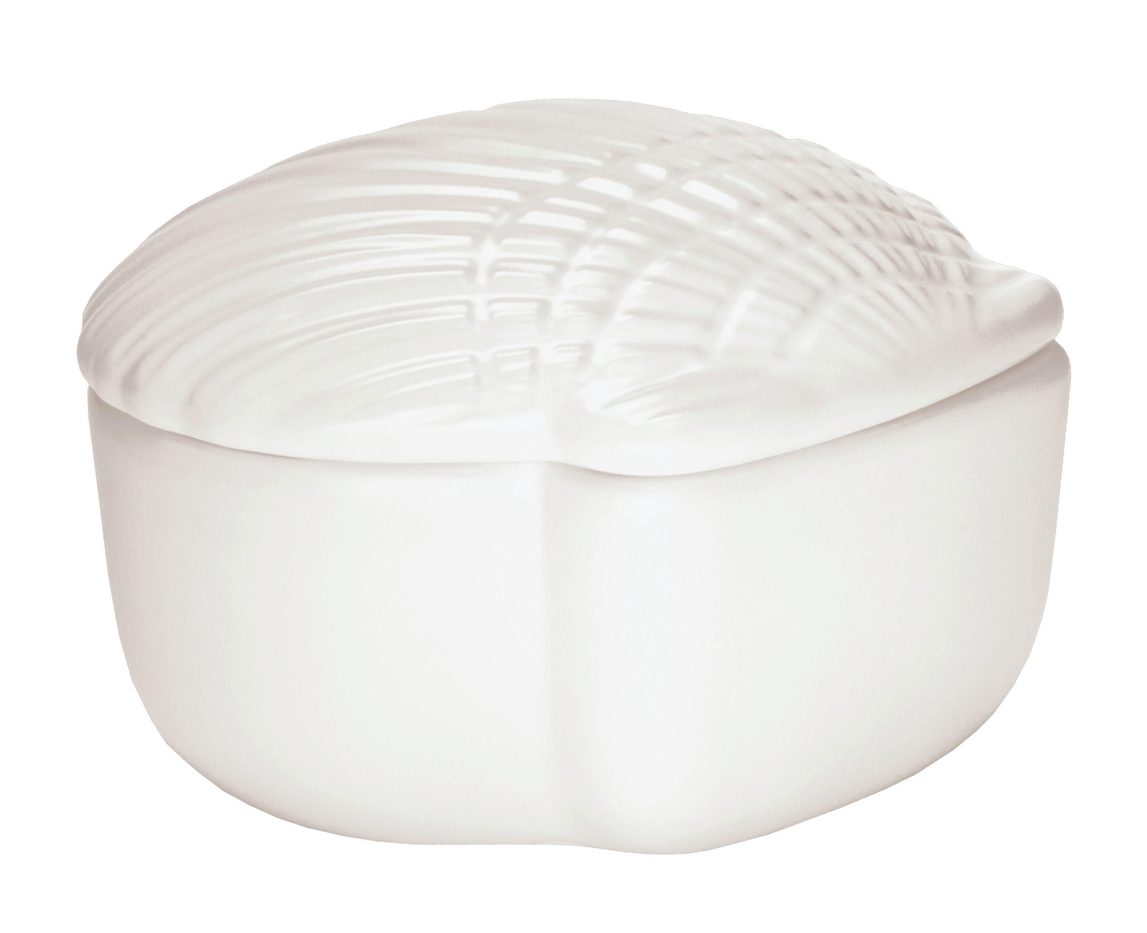 VATTAKORONGTARTÓ kerámia  - fehér, Basics, kerámia (11,2/8,4/11,9cm) - Kleine Wolke