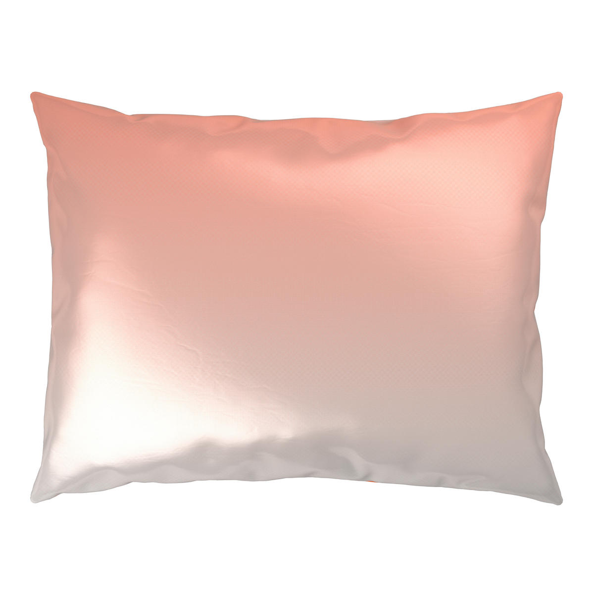 BETTWÄSCHE KALIO Satin 140/200 cm  - Terracotta/Weiß, KONVENTIONELL, Textil (140/200cm) - Esposa