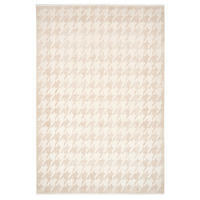 WEBTEPPICH 200/290 cm Houndstooth Allover  - Beige, Design, Textil (200/290cm) - Dieter Knoll