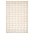 WEBTEPPICH 160/230 cm Houndstooth Allover  - Beige, Design, Textil (160/230cm) - Dieter Knoll