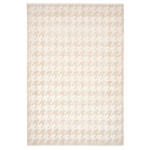 WEBTEPPICH 160/230 cm Houndstooth Allover  - Beige, Design, Textil (160/230cm) - Dieter Knoll