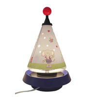 KINDERTISCHLEUCHTE Lolo Lombardo  - Blau/Gelb, LIFESTYLE, Kunststoff (21/35cm) - Sigikid