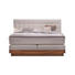 BOXSPRINGBETT 160/220 cm in Weiß, Buchefarben - Buchefarben/Weiß, KONVENTIONELL, Holz/Textil (160/220cm) - Hasena BOXSPRINGBETT 160/220 cm in Weiß, Buchefarben - Buchefarben/Weiß, KONVENTIONELL, Holz/Textil (160/220cm) - Hasena