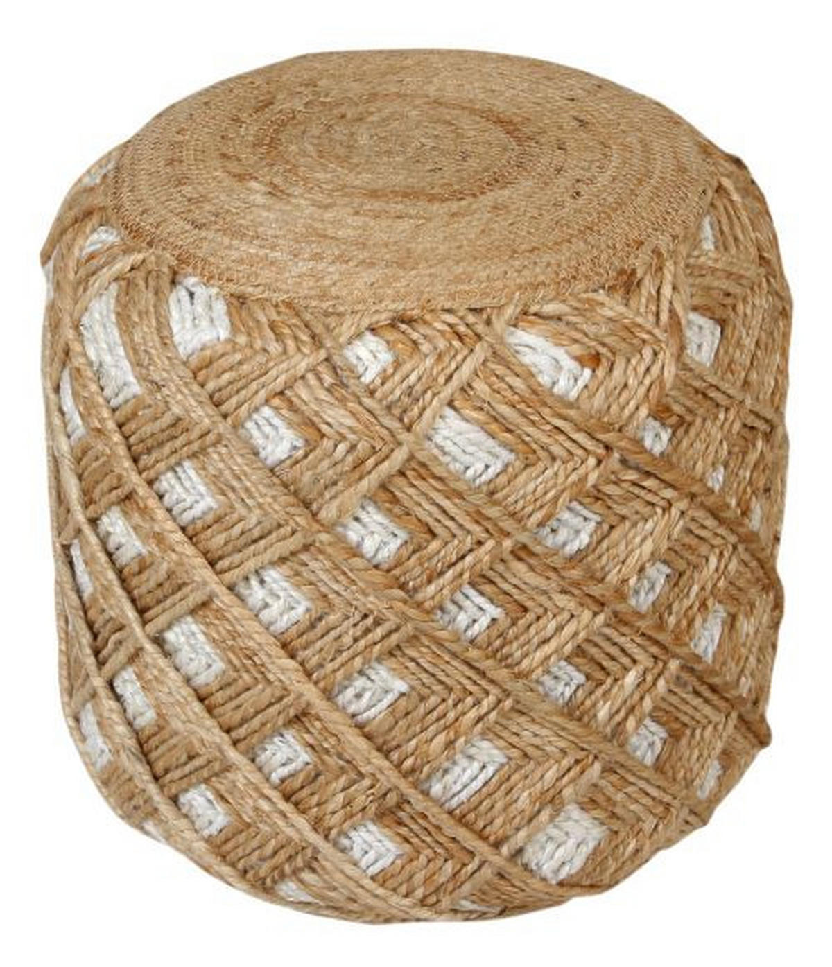 POUF in Beige  - Beige, Basics (40/40/40cm)