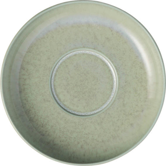 like.Villeroy & Boch Espresso-Untertasse Perlemor Alga Grün 3 cm