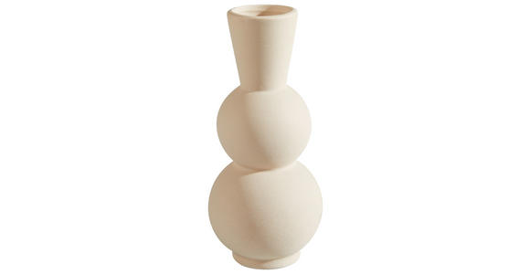 VASE 22 cm  - Sandfarben, Natur, Keramik (9,7/22cm) - Ambia Home