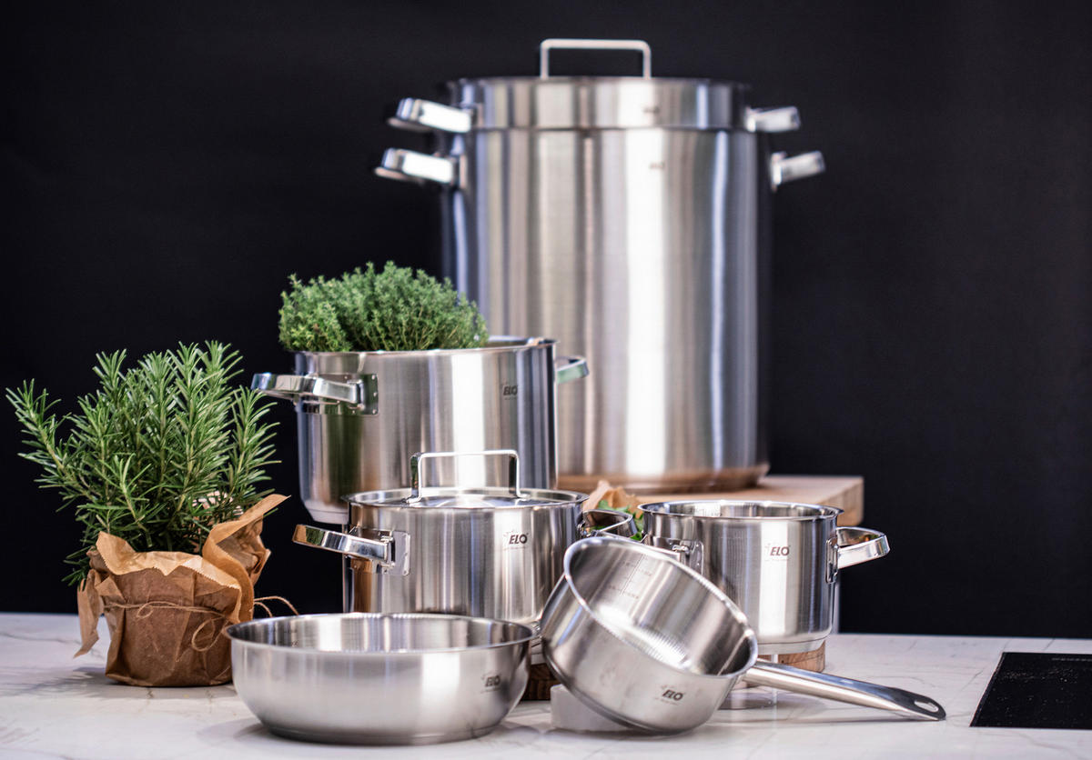 SUPPENTOPF Profi Cuisine 35 L  - Silberfarben, Basics, Metall (36cm) - ELO