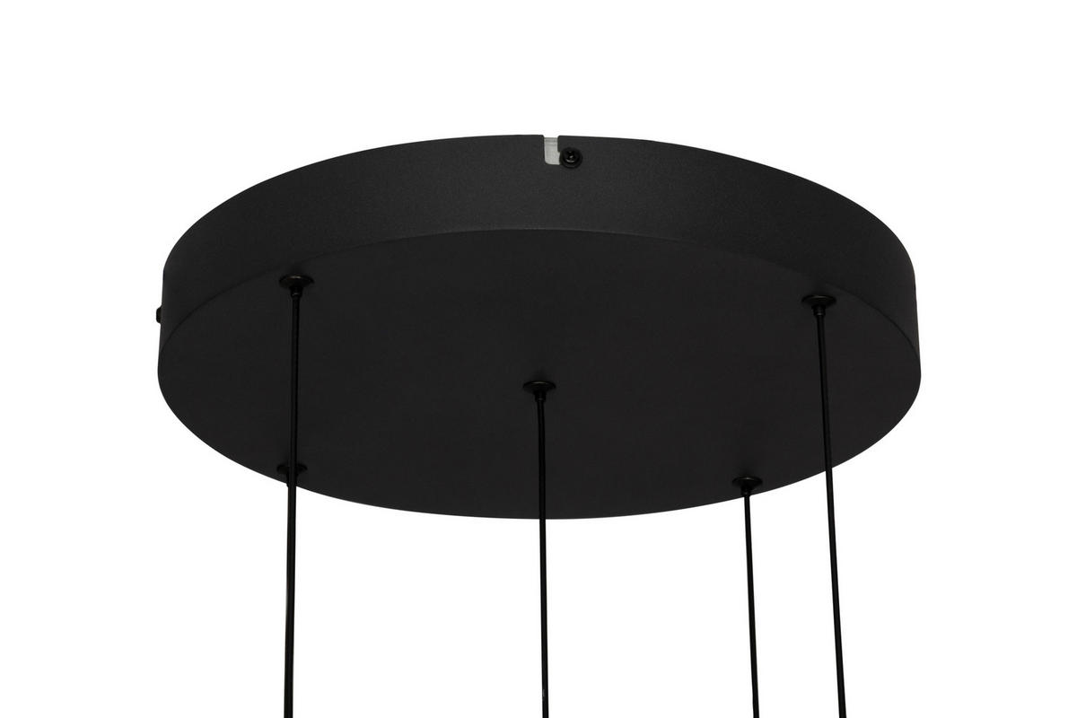 LED-HÄNGELEUCHTE Newark 44/150 cm   - Dunkelgrau, Design, Glas (44/150cm) - Dieter Knoll