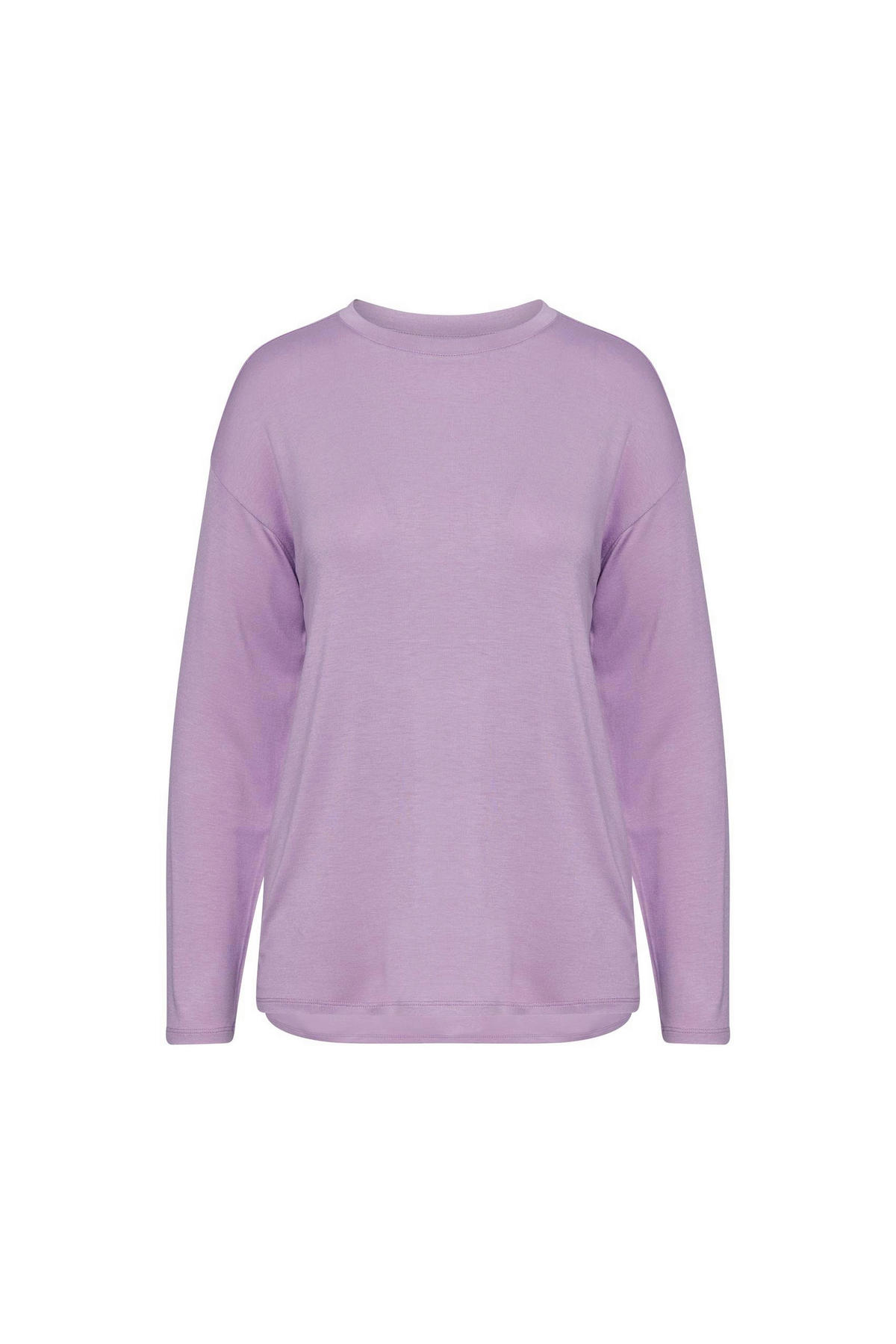 HORNÝ DIEL PYŽAMA velikost: L - lila, Basics, textil (Lnull) - Essenza
