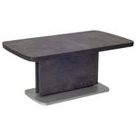 COUCHTISCH in Holzwerkstoff 110-180/63/53-72 cm  - Anthrazit/Silberfarben, KONVENTIONELL, Holzwerkstoff (110-180/63/53-72cm) - Venda