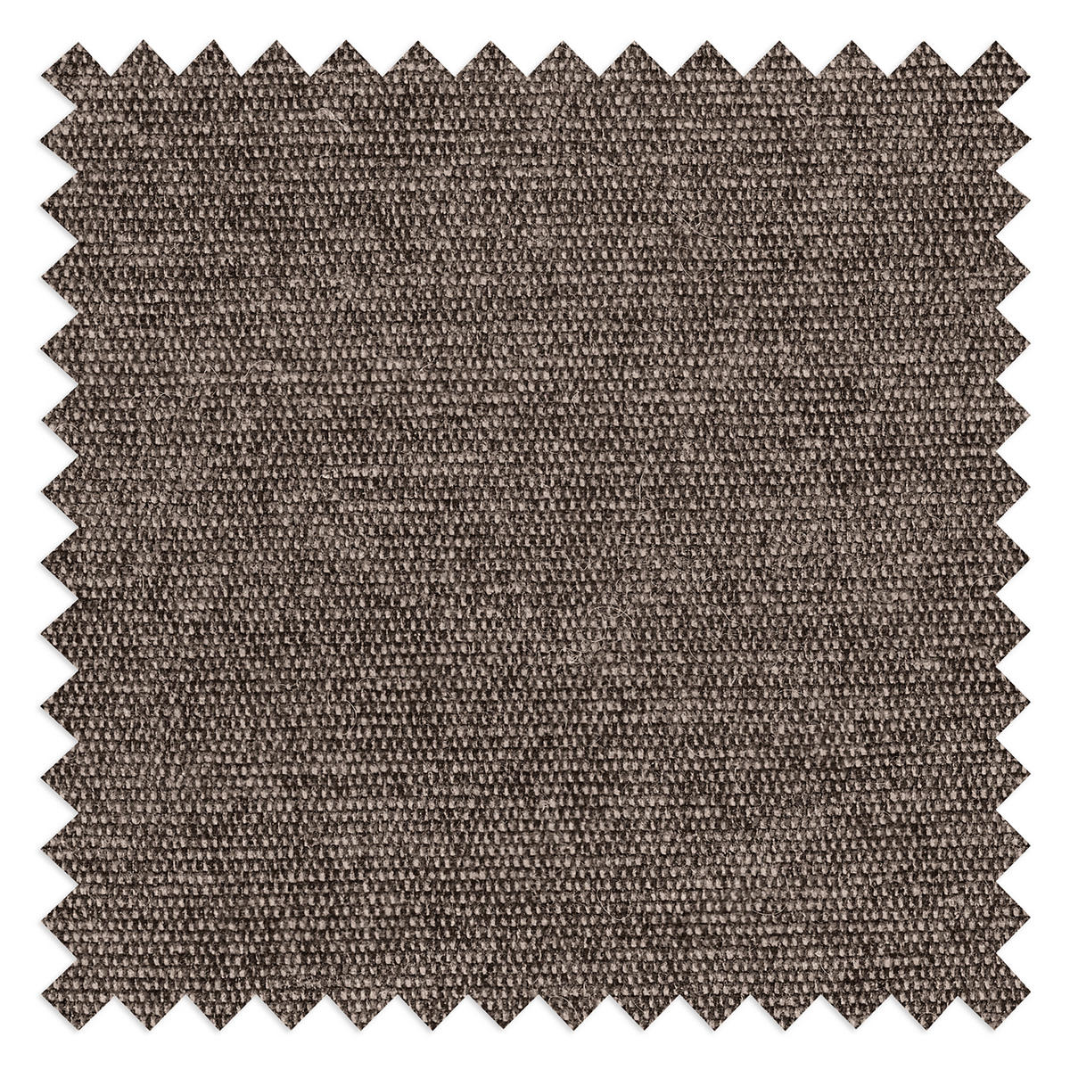 Ecksofa inkl. Hocker in Flachgewebe Braun  - Schwarz/Braun, Design, Holz/Textil (247/174cm) - MID.YOU