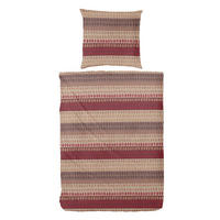 BETTWÄSCHE 2-teilig 135/200 cm  - Bordeaux, Design, Textil (135/200cm)