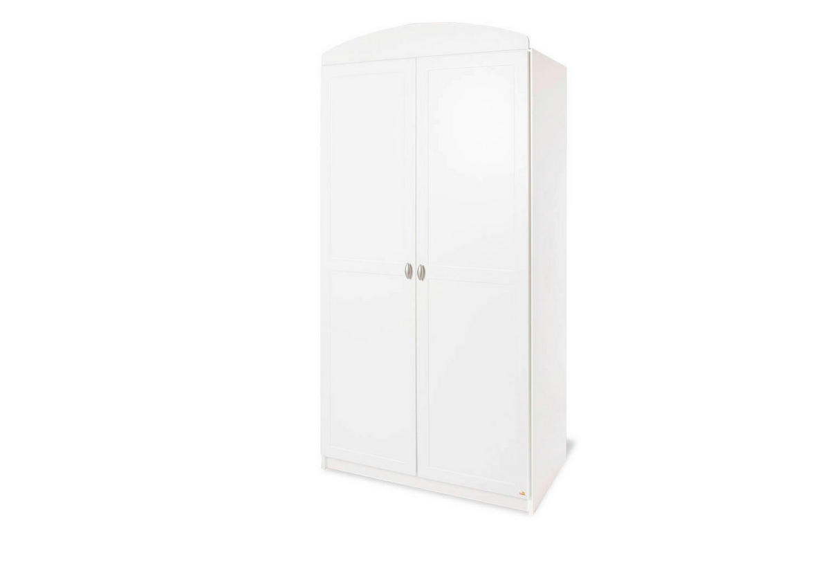 BABYZIMMER PINOLINO LAURA  - Weiß, ROMANTIK / LANDHAUS, Holzwerkstoff - Pinolino