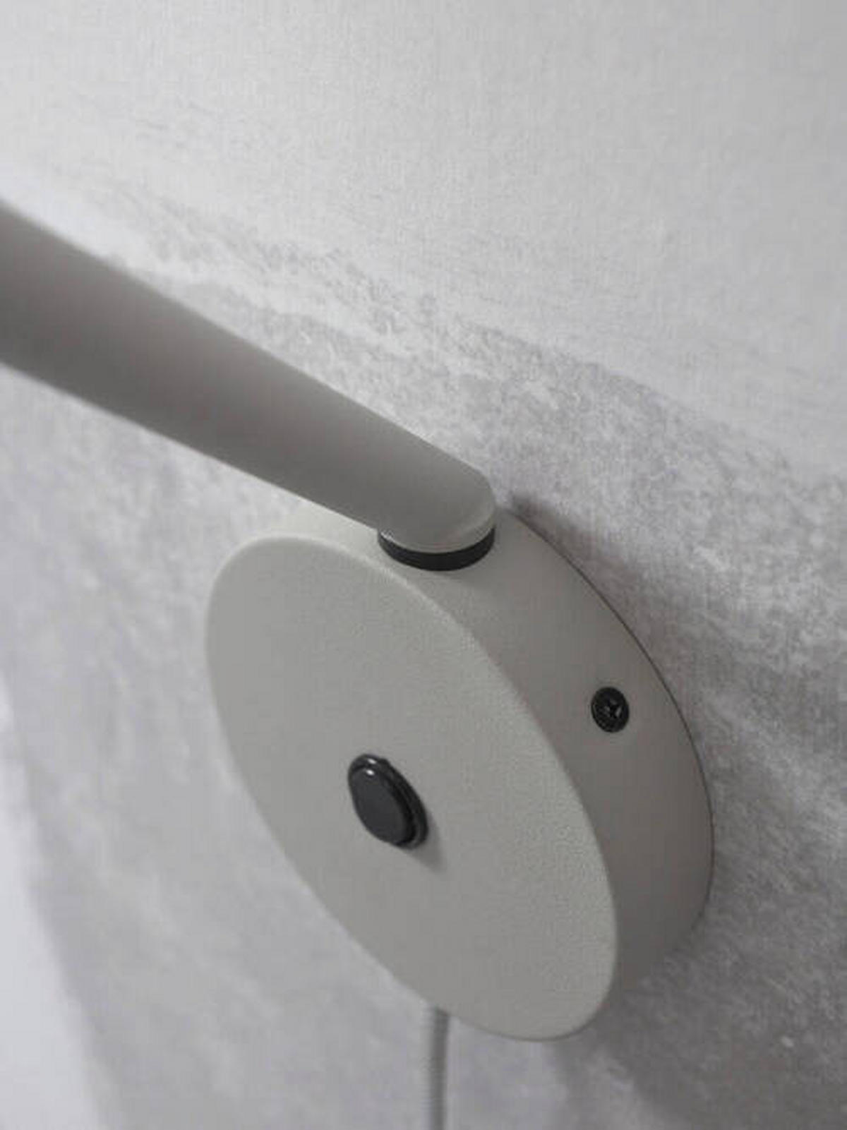 VÄGGLAMPA it's about RoMi 26/10,5/34,5 cm   - ljusgrå, Trend, metall (26/10,5/34,5cm) - It's about Romi
