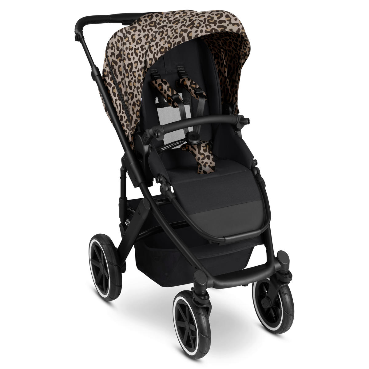 KINDERWAGEN Salsa 5 Air  - Multicolor/Schwarz, Basics, Textil/Metall (63/118/95.5cm) - ABC Design