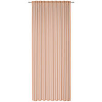 FERTIGVORHANG transparent  - Orange, Basics, Textil (140/245cm) - Boxxx
