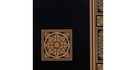 WEBTEPPICH 240/340 cm Schwarz, Honig  - Schwarz/Honig, KONVENTIONELL, Textil (240/340cm) - Novel