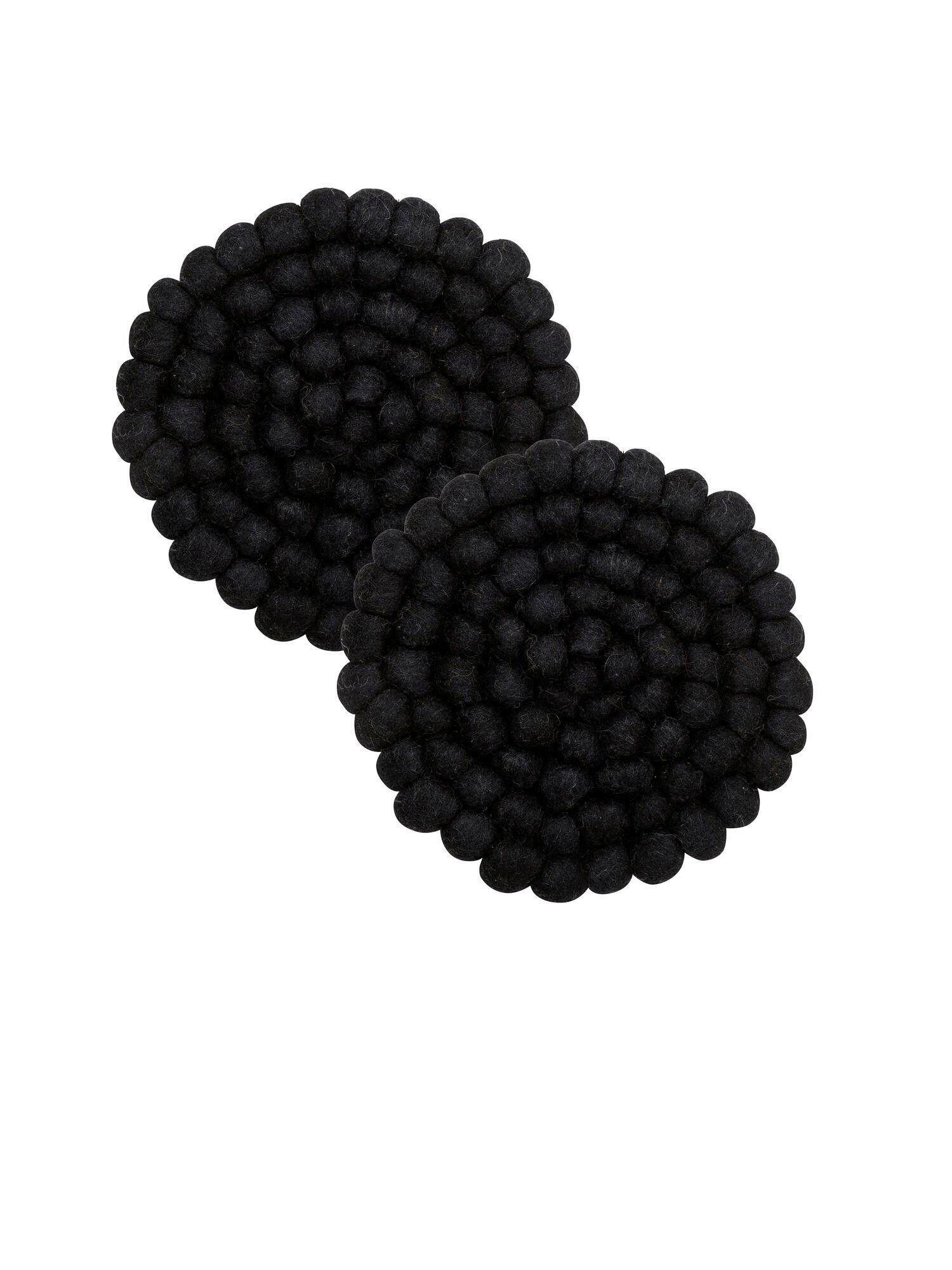 SADA PODLOŽEK 2 ks - černá, Basics, textil (20/2cm) - Svanefors