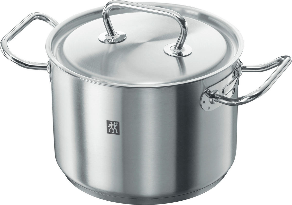 KOCHTOPFSET TWIN CLASSIC MAT. 5-teilig  - Edelstahlfarben, Basics, Metall - Zwilling