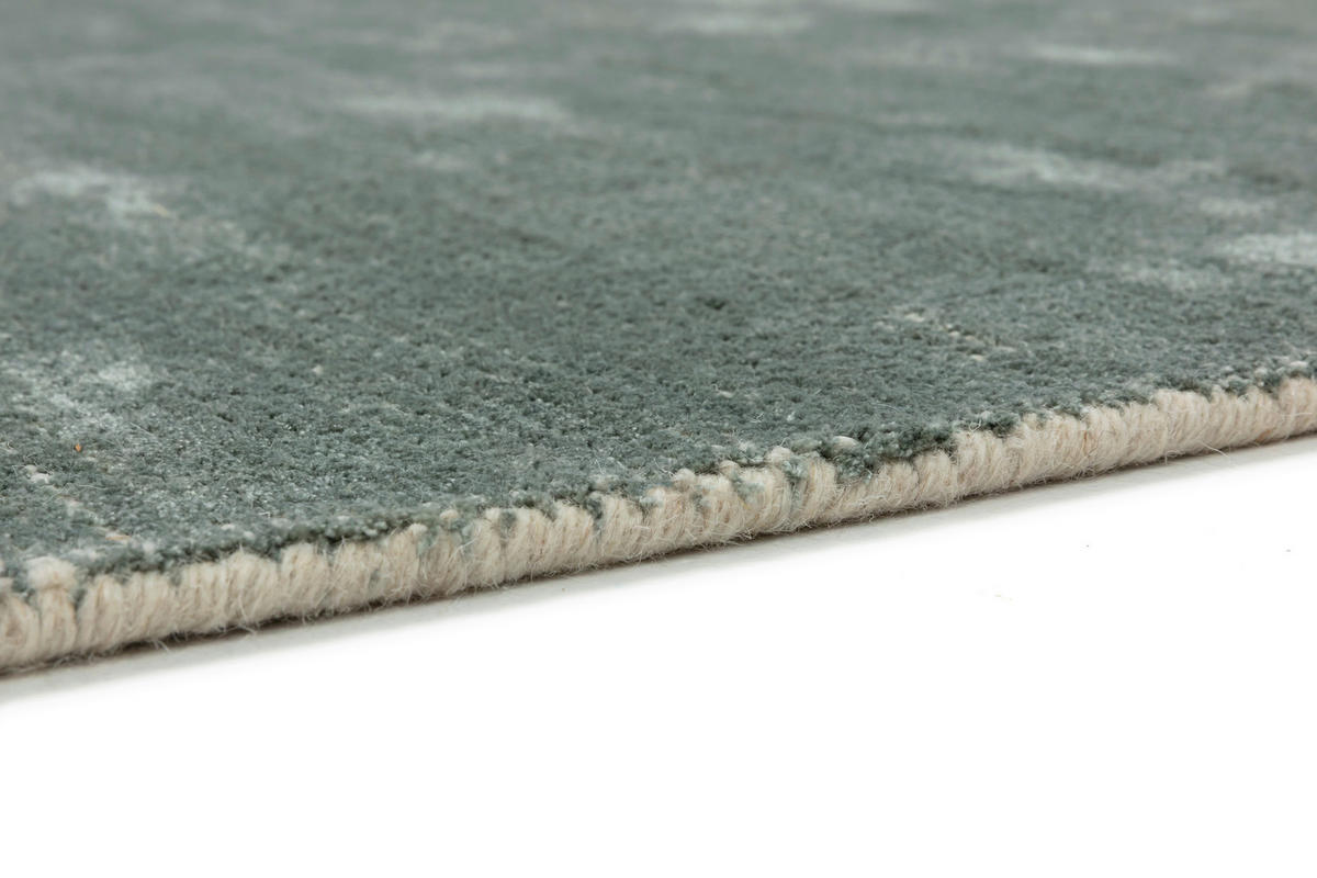 WEBTEPPICH  Wohnzimmer 140/200 cm Isalie Salbeigrün rechteckig  - Salbeigrün, Design, Textil (140/200cm) - Schöner Wohnen