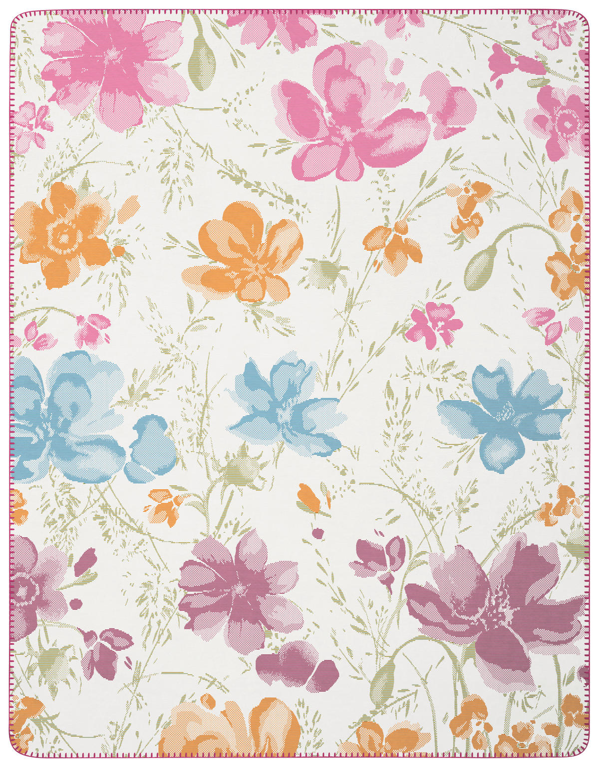 DEKORATIVNA ODEJA  Mariefleur  150/200 cm       večbarvno  - večbarvno, Basics, tekstil (150/200cm) - Villeroy & Boch