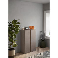 OMARA ZA ČEVLJE barve brona - črna/barve brona, Design, umetna masa/leseni material (70/111/35cm) - Carryhome