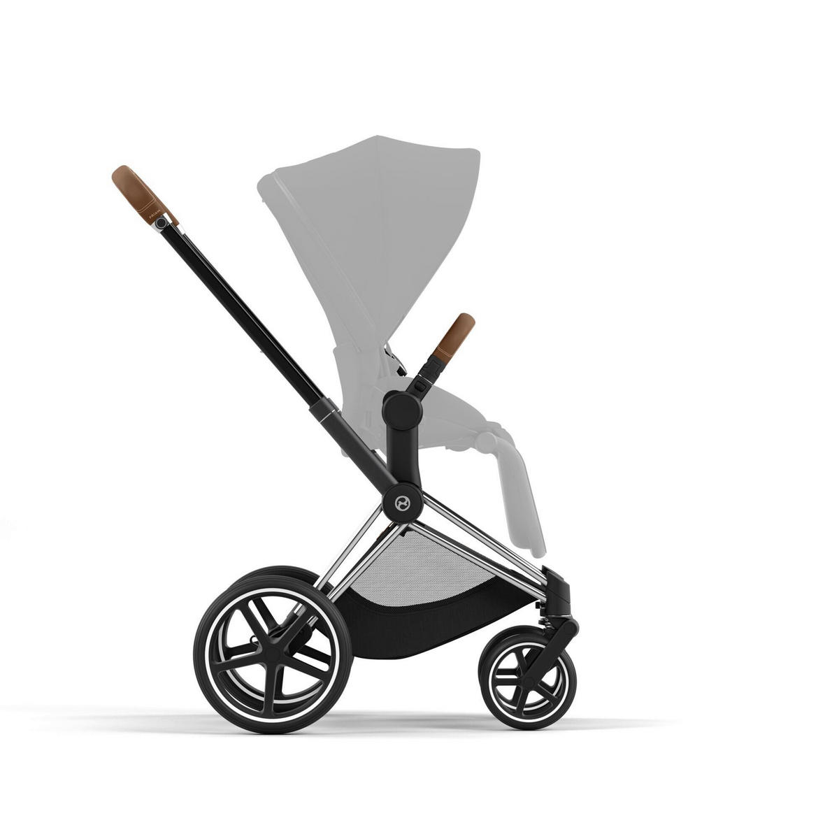 POSTOLJE DJEČJIH KOLICA  Priam  - smeđa/crna, Trend, metal (60/40/95cm) - Cybex