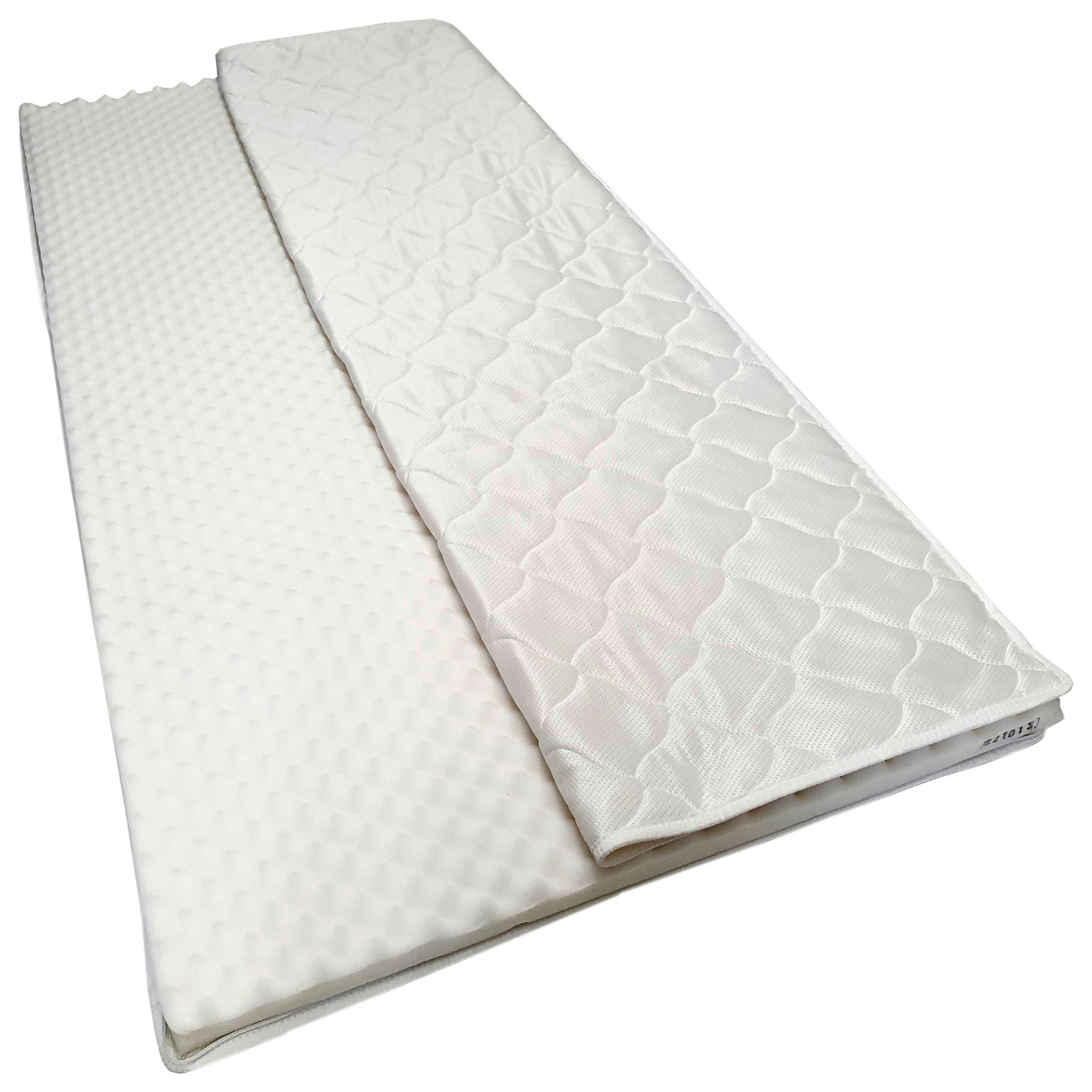 TOPPER 140/200 cm Höhe ca. 5-6 cm  - Weiß, Design, Textil (140/200cm) - Carryhome