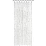 SCHLAUFENVORHANG transparent  - Weiß, Trend, Textil (140/245cm) - Boxxx