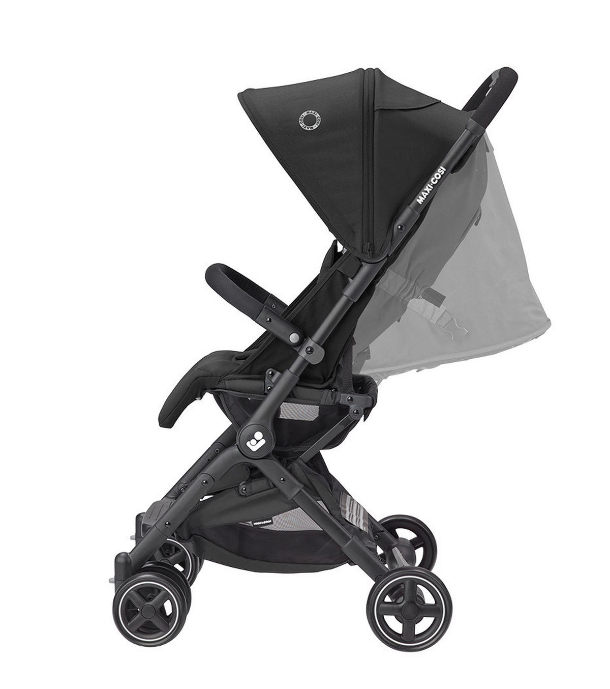 KIŠOBRAN KOLICA  Lara 2  - grafitno siva, Osnovno, metal/plastika (50/104/70cm) - Maxi-Cosi