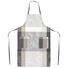 SCHÜRZE Grau - Grau, Basics, Textil (60/90cm) - Esposa SCHÜRZE Grau - Grau, Basics, Textil (60/90cm) - Esposa