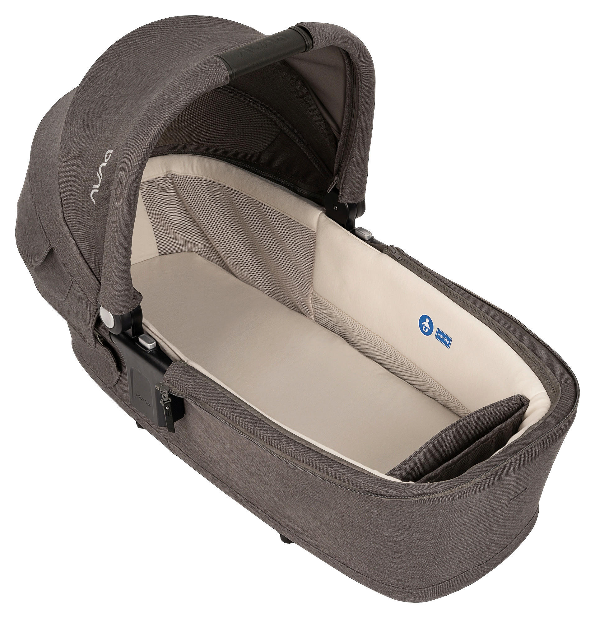 LIEGEWANNE - Grau, Basics, Textil (42/58/84cm) - Nuna