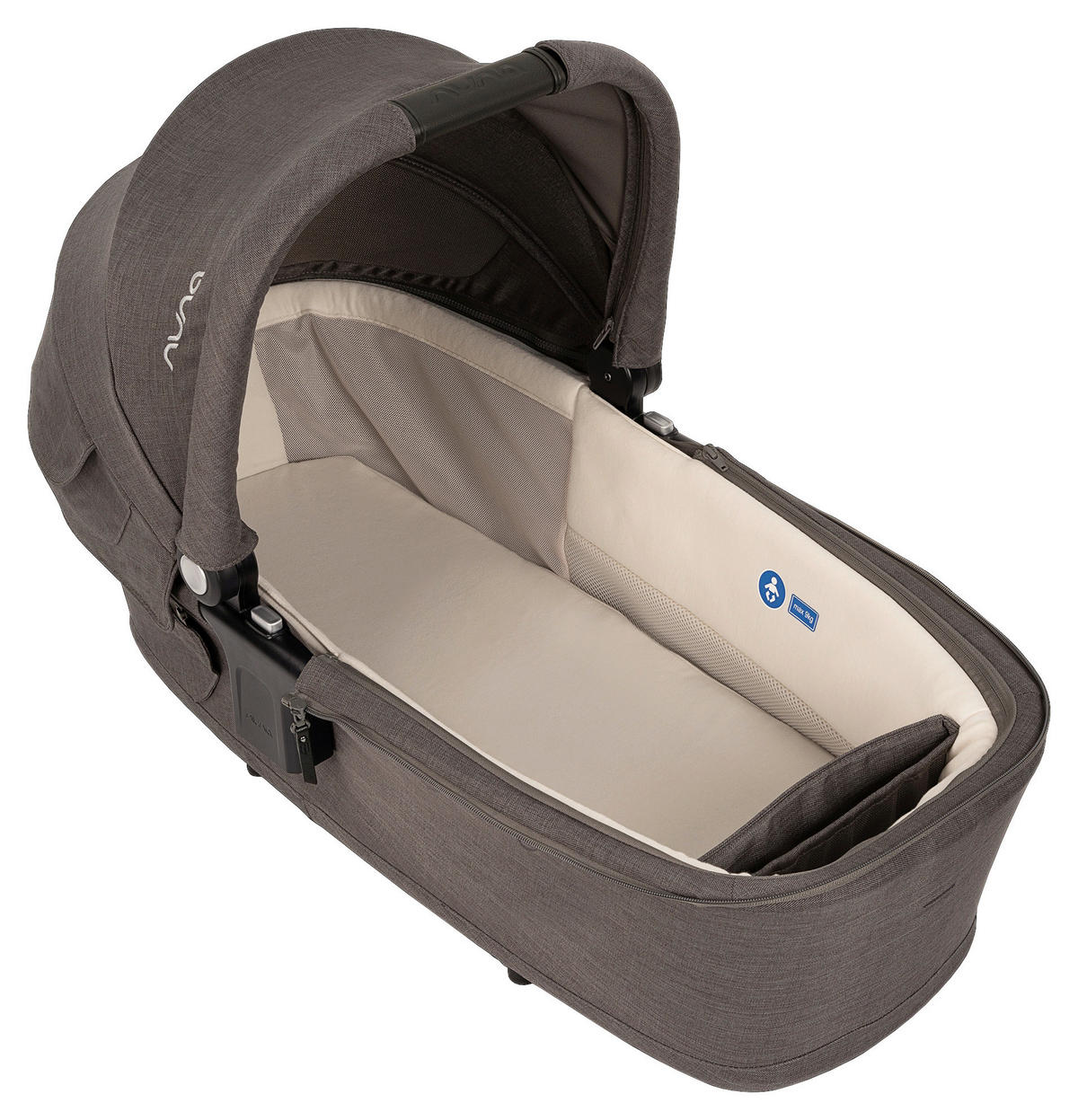 LIEGEWANNE LYTL  - Grau, Basics, Textil (42/58/84cm) - Nuna