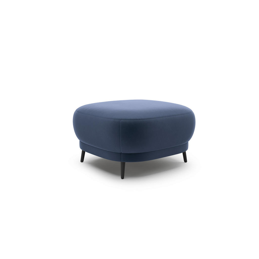Thumbnail - Sit & More Hocker Blues V, Blau, Textil, rechteckig, 90x49x90 cm, Goldenes M, Oeko-Tex® Standard 100, Made in Europe, DG...