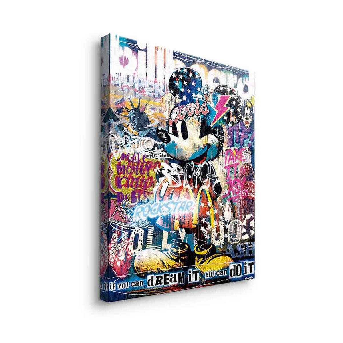 KUNSTDRUCK  - Multicolor, Basics, Holz (200x150cm)