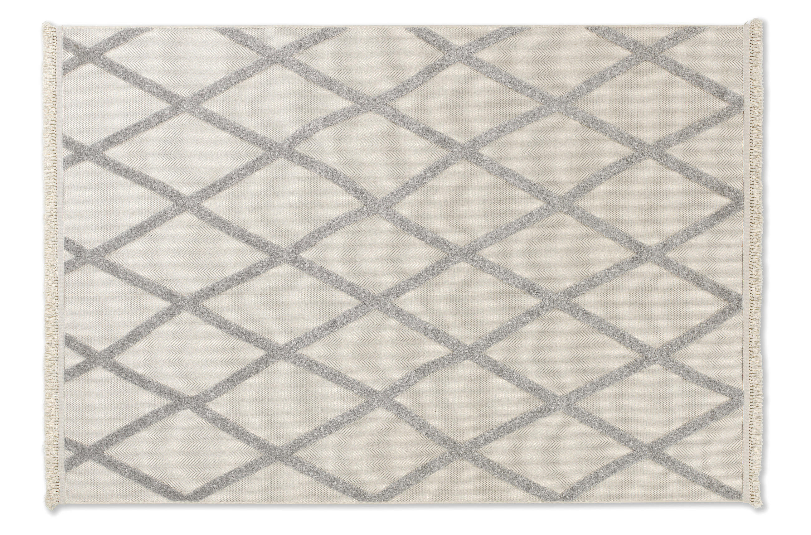 WEBTEPPICH 160/230 cm Summer  - Grau, Design, Kunststoff/Textil (160/230cm) - Schöner Wohnen