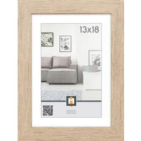 OKVIR ZA SLIKE      13,5/18/1,5 cm    - siva, Basics, staklo/plastika (13,5/18/1,5cm)