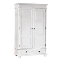 DREHTÜRENSCHRANK 116/199/57 cm 2-türig  - Weiß, LIFESTYLE (116/199/57cm) - MID.YOU