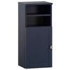UNTERSCHRANK 30,3/70/25,4 cm   - Silberfarben/Dunkelblau, Basics, Holzwerkstoff/Metall (30,3/70/25,4cm) - Stylife