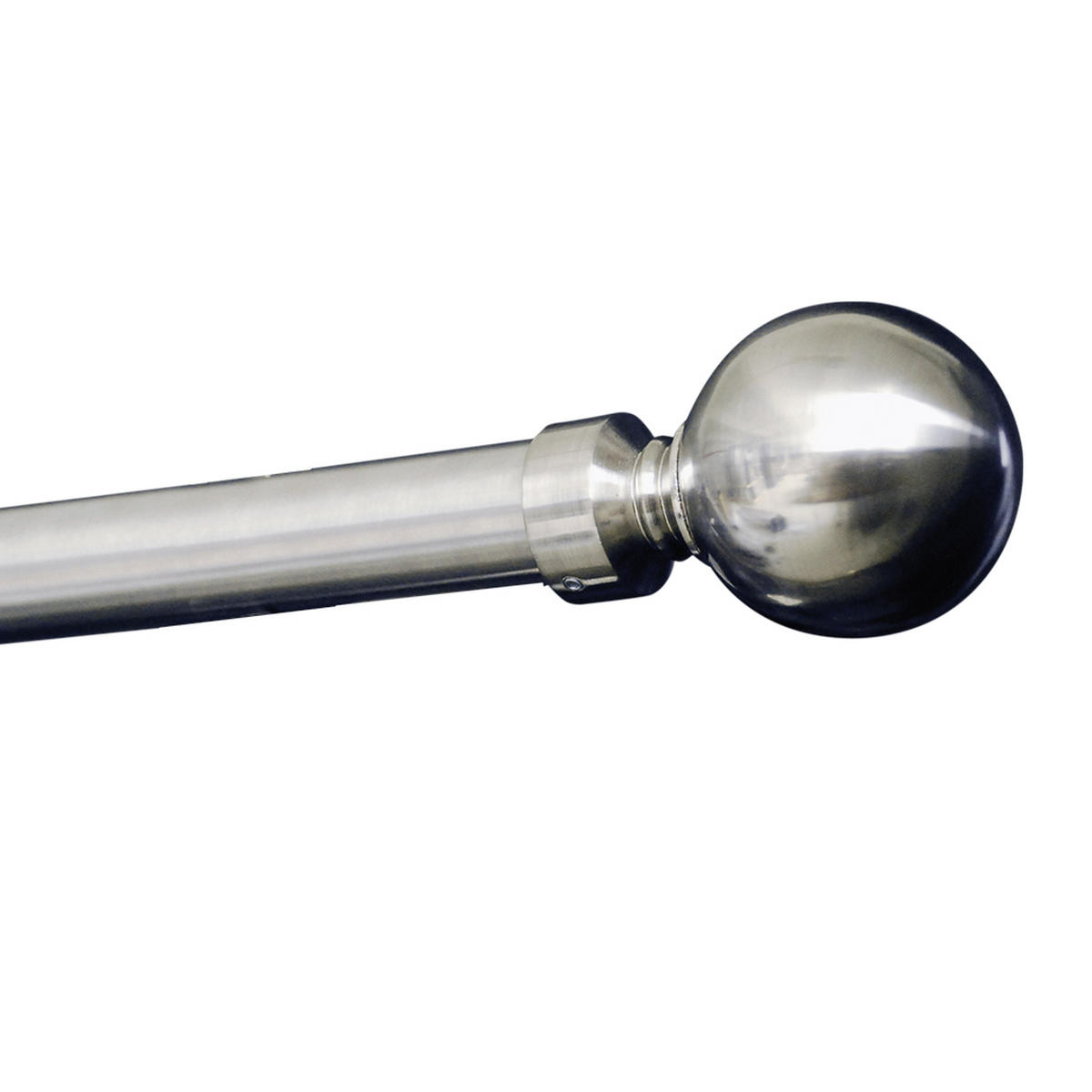 GARDINSTÅNGSET 130-240 cm  - stålfärgad, Basics, metall (130-240cm)